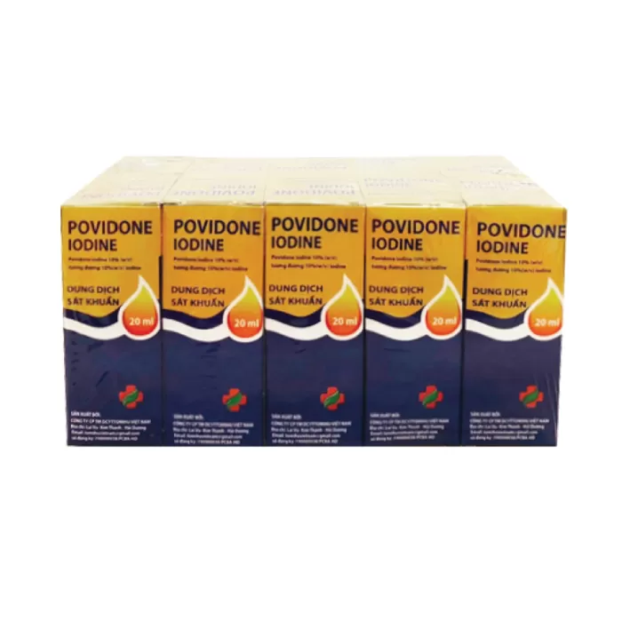Dung Dịch Povidon Lốc 10 Chai